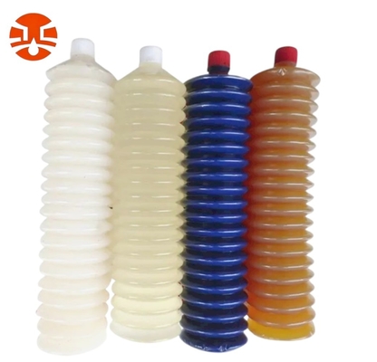 Pièces de machines industrielles Tubes à ressort bleu clair Graisse antipoussière Solution avantageuse