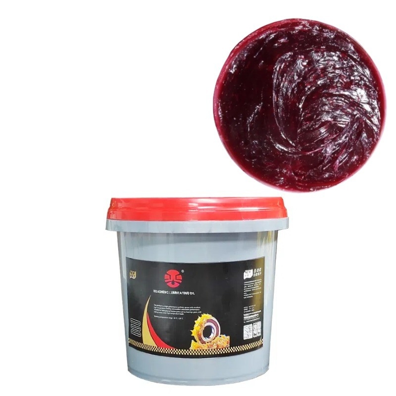 Lubrifiant industriel Pb Blaster Graisse complexe au lithium blanche et rouge pour machines lourdes